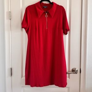 Vintage Style Red Dress